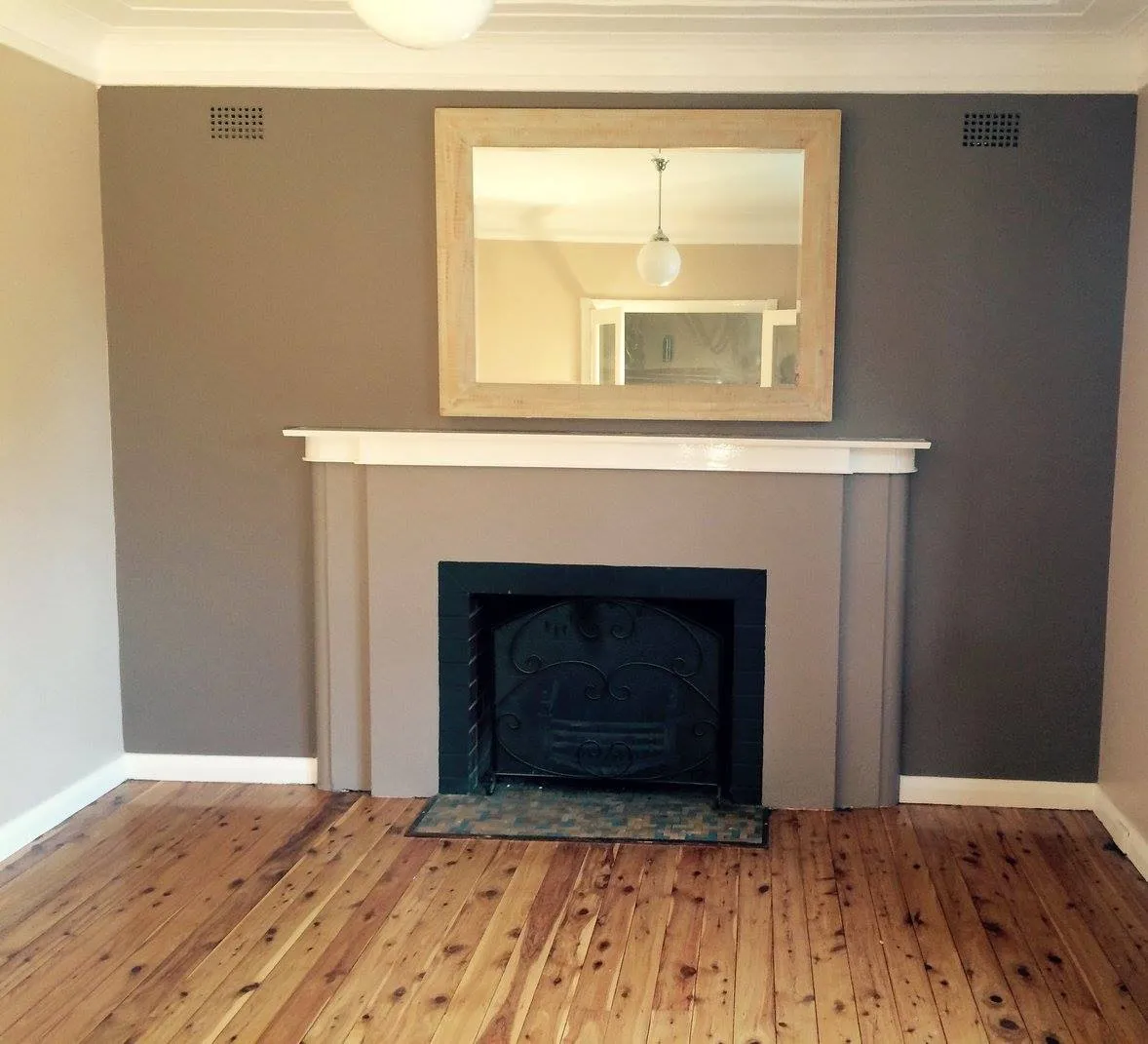 Interior feature wall painted by Murray's Painting